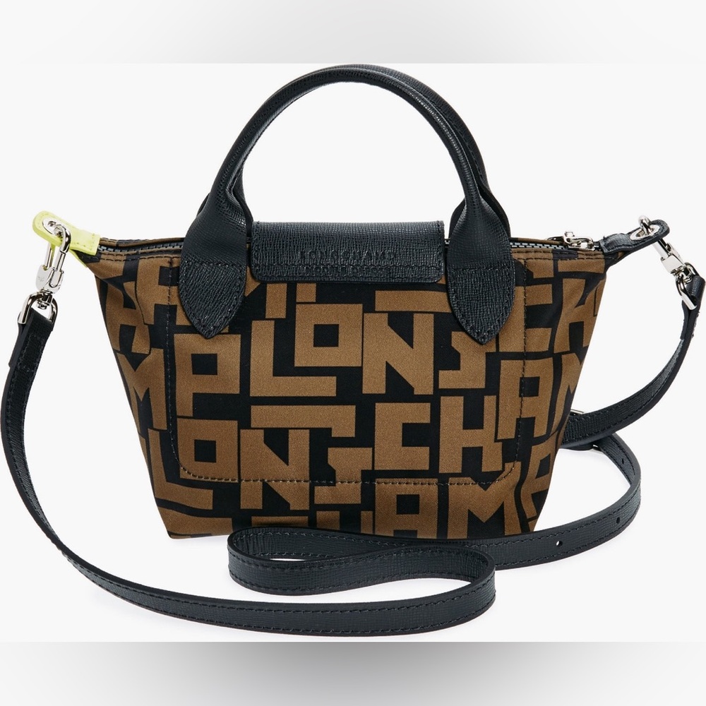 ❌SOLD❌LONGCHAMP Mini Logo Top Handle Crossbody Bag - Picture 3 of 11
